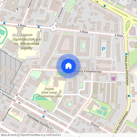 ul. Zygmunta Padlewskiego, Płock, mazowieckie