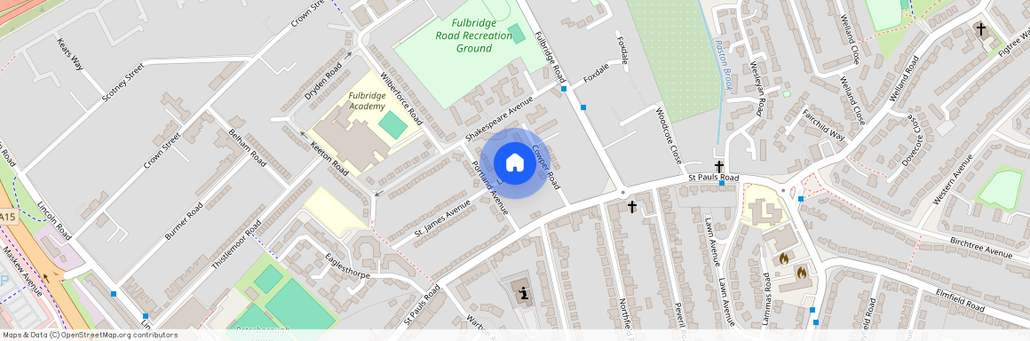 Lister Road, Peterborough, Cambridgeshire, PE1