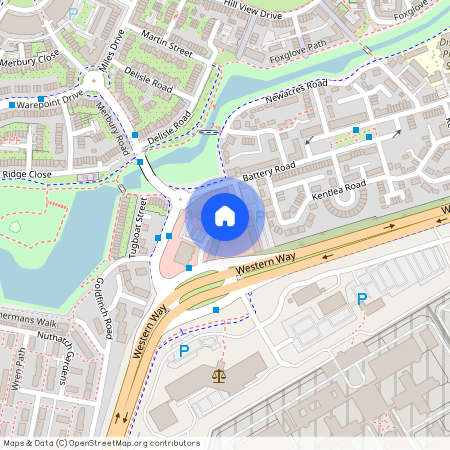 Charlesmere Gardens, Thames Reach, London