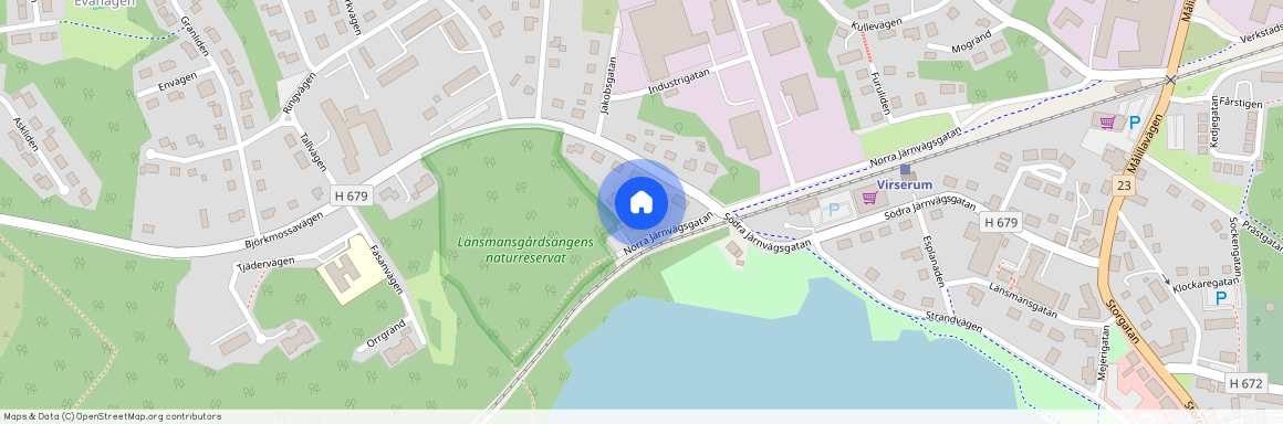 Hultsfred, Norra Järnvägsgatan, 1B, 57771, Virserum