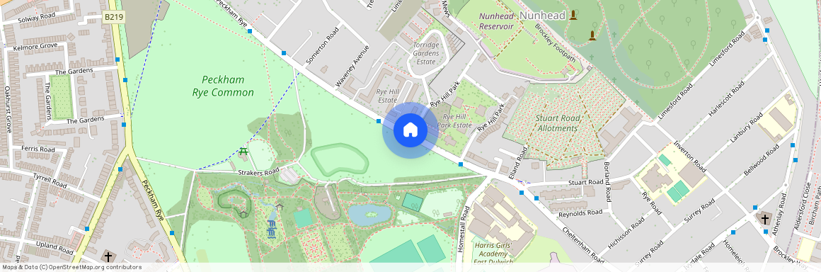 Rye Hill Park, Peckham Rye, London, SE15