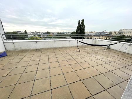 DG-Neubauwohnung mit 52m² Terrassenfläche direkt bei U3 Gasometer! Top-Grundriss! - Photo 5
