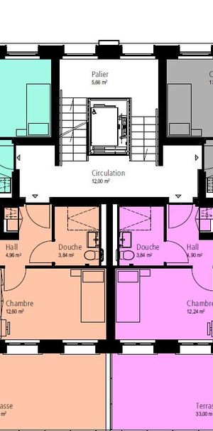 Appartement avec encadrement 2.5 pièces avec terrasse - Foto 1