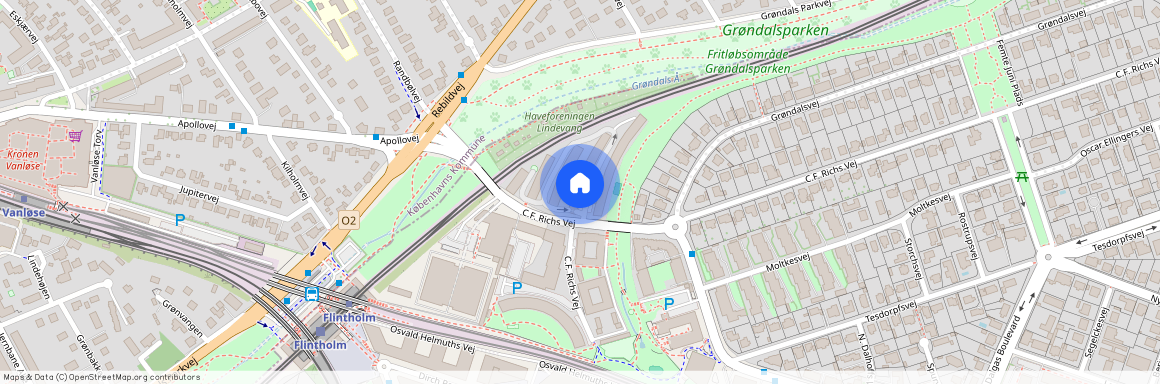 C.F. Richs Vej 105D, 1. 122, 2000 Frederiksberg