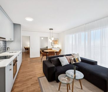 Furnished room with en-suite bathroom Directly at the Muttenz train... - Foto 6