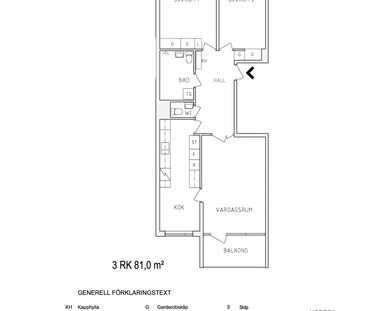 Norra Köpmangatan 24 D, våning 1 - Foto 2