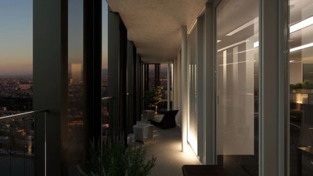 Skyline Loft South – Design-Loft im DC2 Tower mit 10 m² Loggia & City-Blick - DC2 - Photo 5