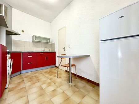 NIMES MONTAURY / POMPIDOU T1 BIS MEUBLE avec CLIMATISATION - Photo 3