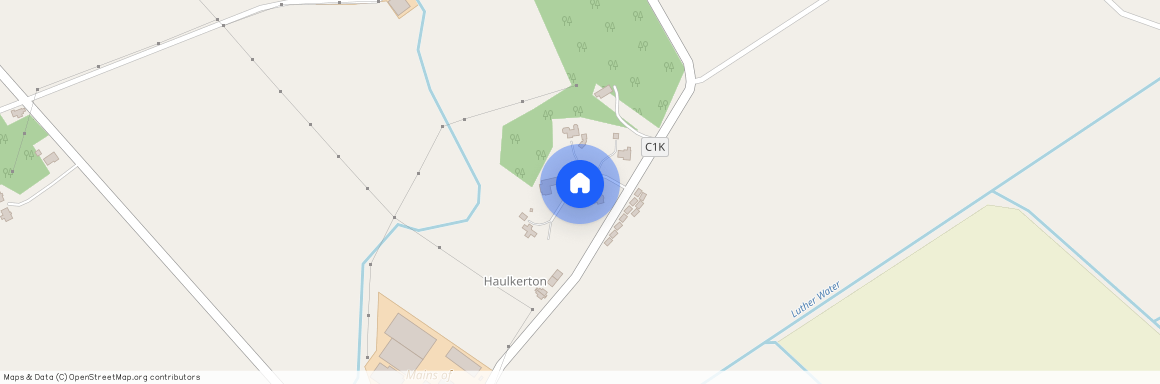 Mill of Haulkerton cottages, Laurencekirk, Aberdeenshire, AB30