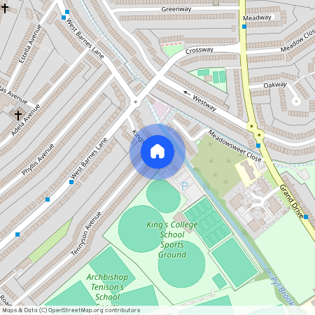 Kingsway, New Malden, KT3