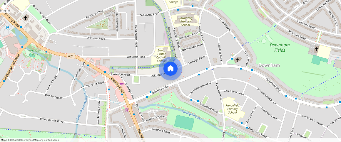 Oakridge Road, Bromley, London