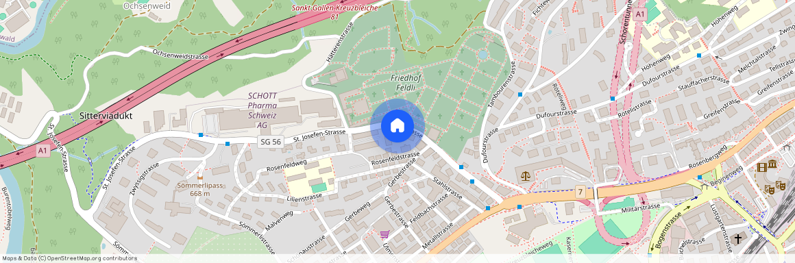 Feldlistr. 23, 9000, St. Gallen