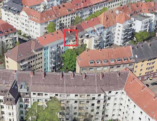 2 Zi , 58 qm mit Balkon in der Südstadt - komplett renoviert - Photo 1