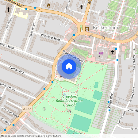 croydon road, bekenham BR3, South East London