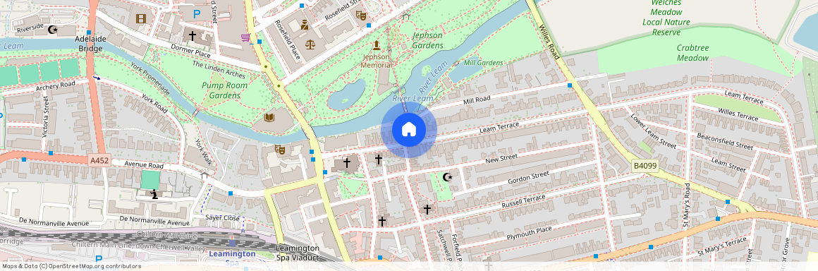 1 bed apartment, Leam Terrace, CV31 1BB