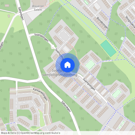 Svampstigen, Rönninge