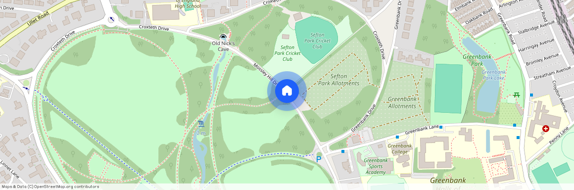 Mossley Hill Drive, Sefton Park, Liverpool, Merseyside, L17