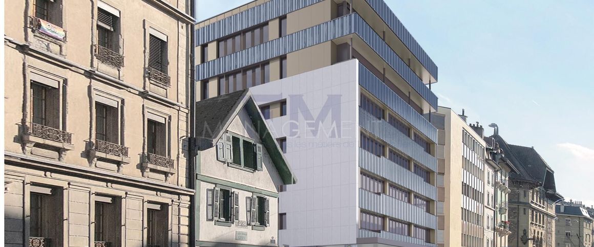 Eaux-Vives, 3.5 pièces au 5ème étage, env. 60m2 - Foto 1