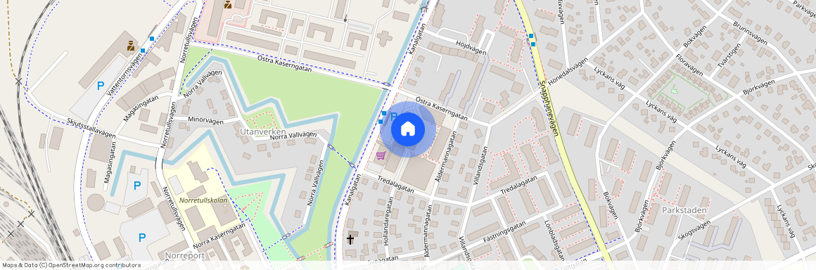 Kristianstad, Skåne, Östra Kaserngatan 4 B