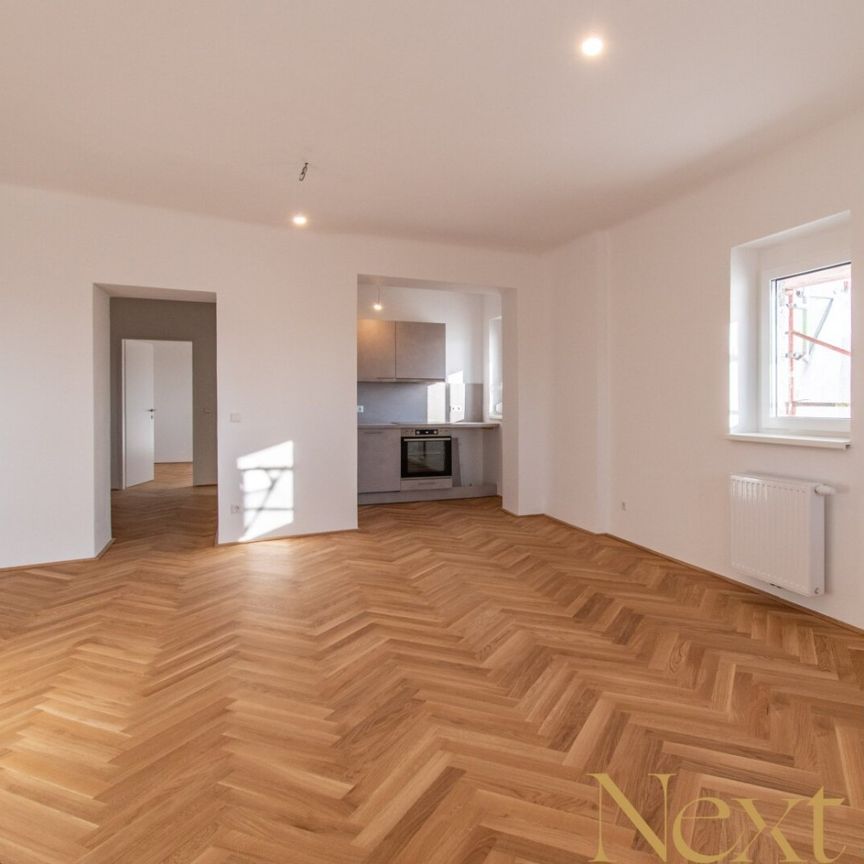 Sonnige 2-Zimmer-Altbauwohnung mit voll ausgestatteter Küche in zentraler Lage von Linz zu vermieten! - Foto 1