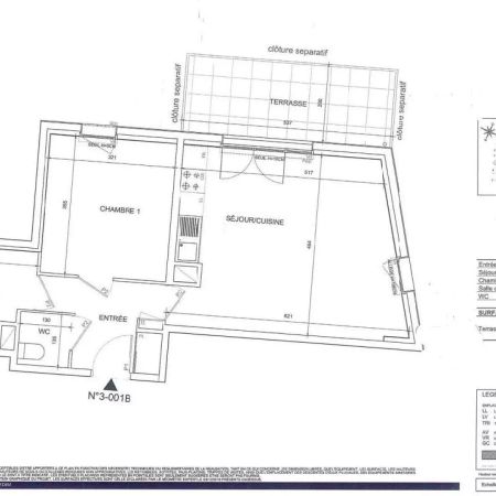 location Appartement T2 DE 50.4m² À MARSEILLE - Photo 4