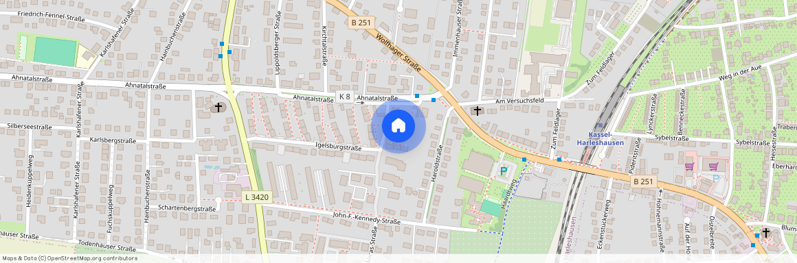 Igelsburgstraße 1 A, 34128 Hessen - Kassel