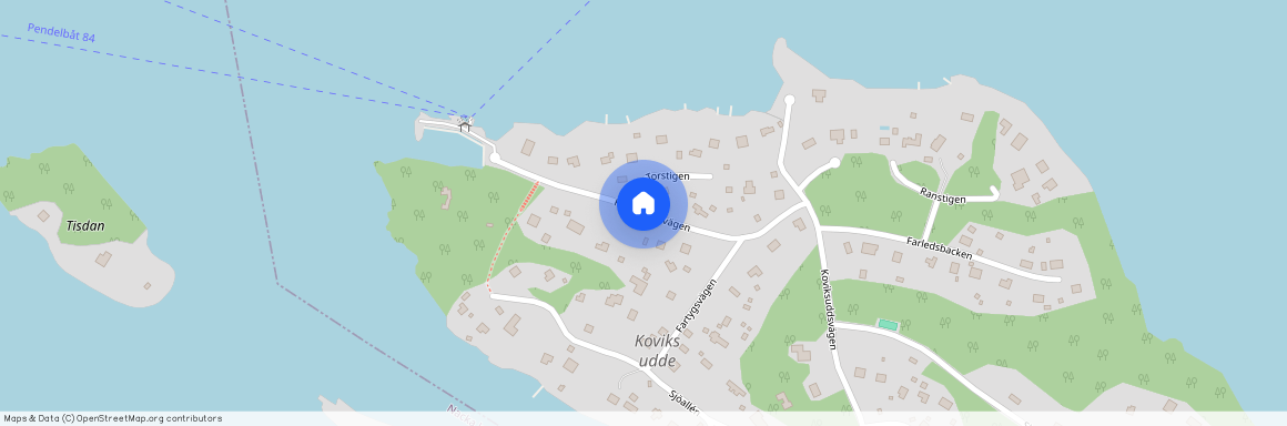 Hamnuddsvägen, Gustavsberg