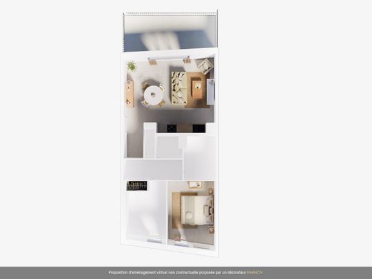 location Appartement T3 DE 59.2m² À MARSEILLE - Photo 1