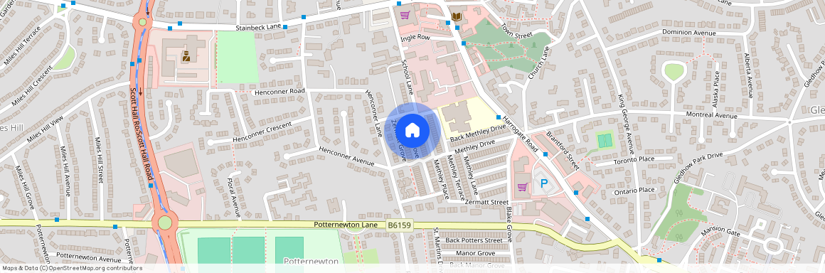 Methley Grove, Chapel Allerton, Leeds, West Yorkshire, LS7