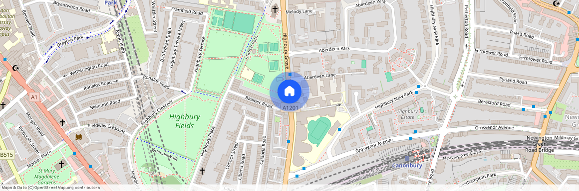 Highbury Grove, Islington, N5, London