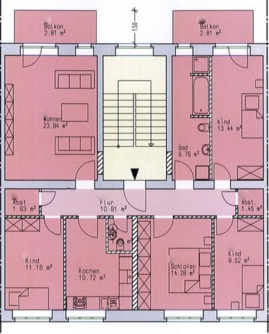 5-Raum Wohnung • Schloßchemnitz • 2 Balkone • modern Wohnen • für die Familie • Tageslichtbad - Foto 5