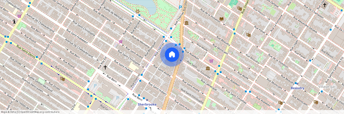 1025 Sherbrooke St E, Montréal, QC