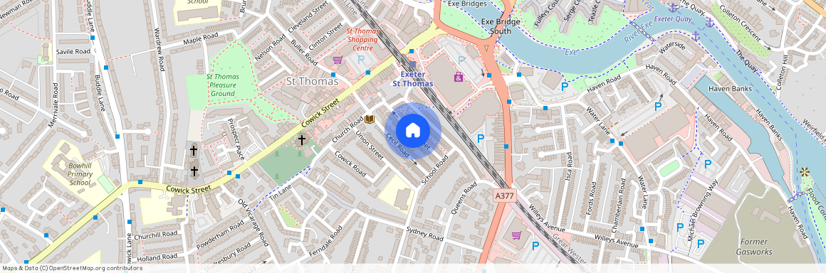 Oxford Street, Exeter, EX2 9AG