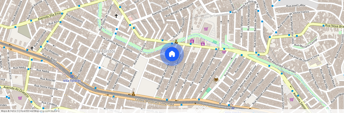 Rua Manuel de Arruda Castanho, 103, Vila Tolstoi, São Paulo, São Paulo, 03270000