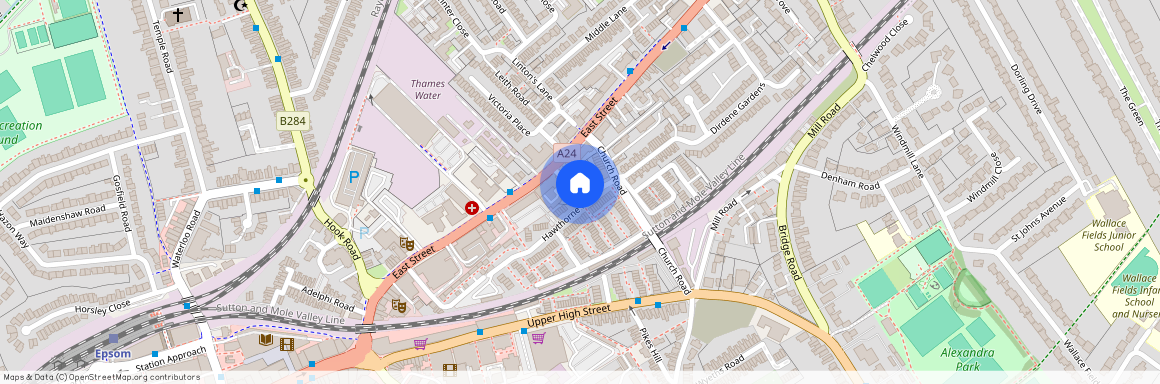 One bedroom flat to rent in Epsom