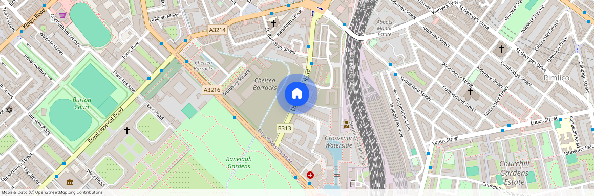 Moore House, Grosvenor Waterside SW1W