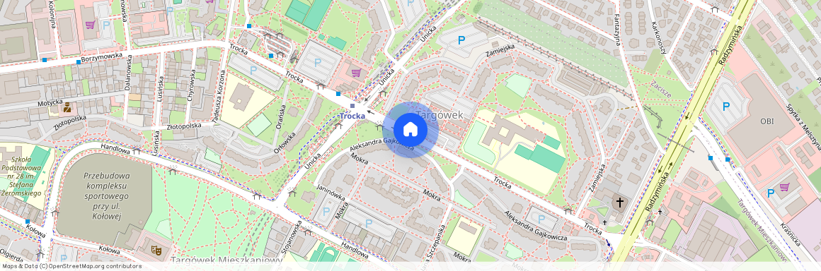 300 m do Metra Trocka, Targówek Mieszkaniowy, Targówek, Warszawa, mazowieckie