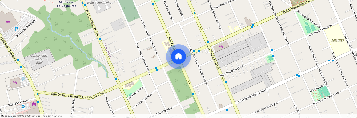 Rua Cascavel, 2772 - 81.750-090 - Boqueirão - Curitiba