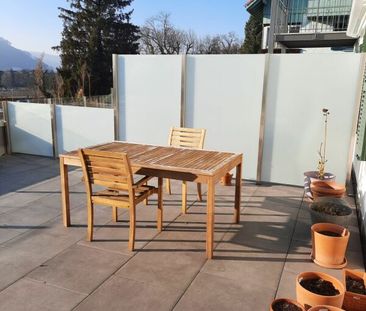 3,5 Zimmer Wohnung mit grosser Terrasse und Sicht auf die Berge! - Foto 5