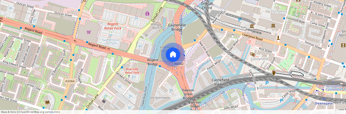 Vista River Gardens, Trinity Island, Trinity Way, M3