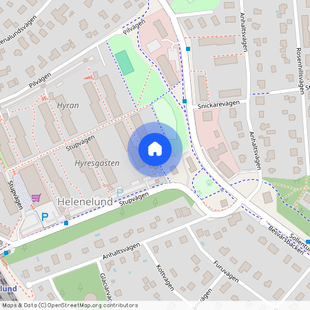 Stupvägen, Sollentuna