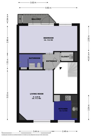 Henrick de Keijserstraat 22-2, Van der Helstpleinbuurt, 1073TH, Amsterdam - Foto 4
