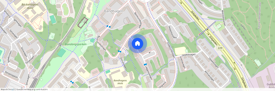 Läggestavägen 5, Bandhagen