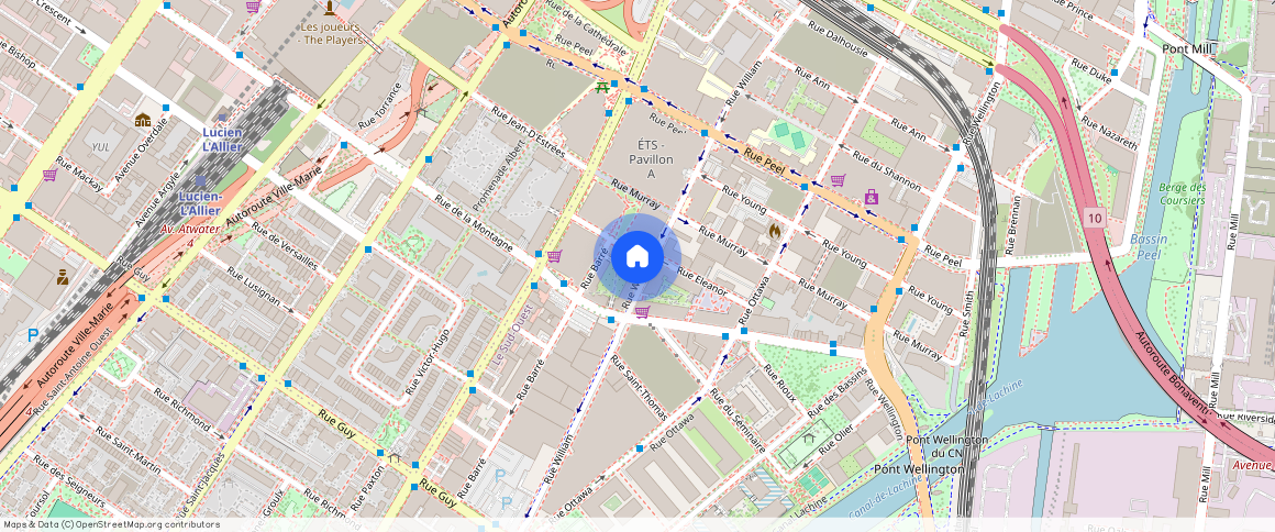 ** Rue Eleanor, Le Sud-Ouest, Le Sud-Ouest, Ile de Montréal, H3C 0T5