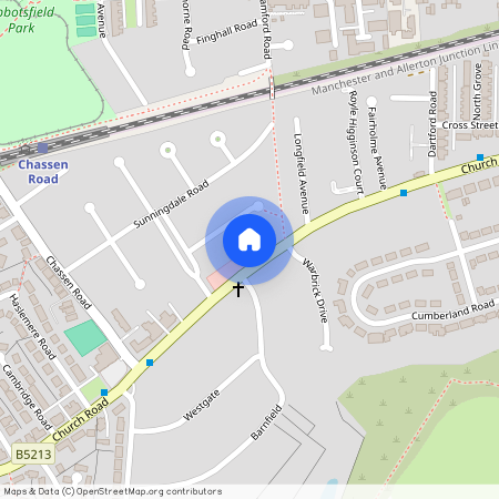Church Road, Urmston, Manchester, Greater Manchester, M41