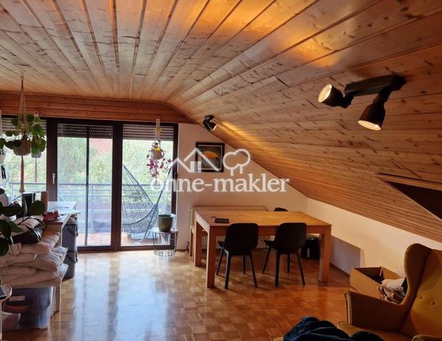 Charmante Dachgeschosswohnung mit Balkon in Gau-Algesheim - Foto 1