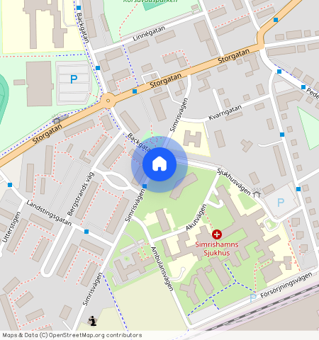 Simrishamn, Skåne, Simrisvägen 3 A