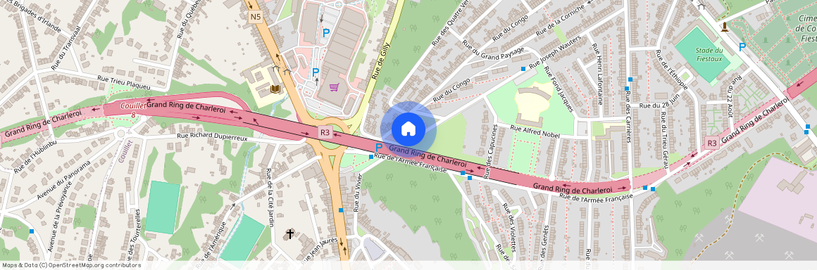 rue Joseph Wauters 82, 6010 Couillet, België