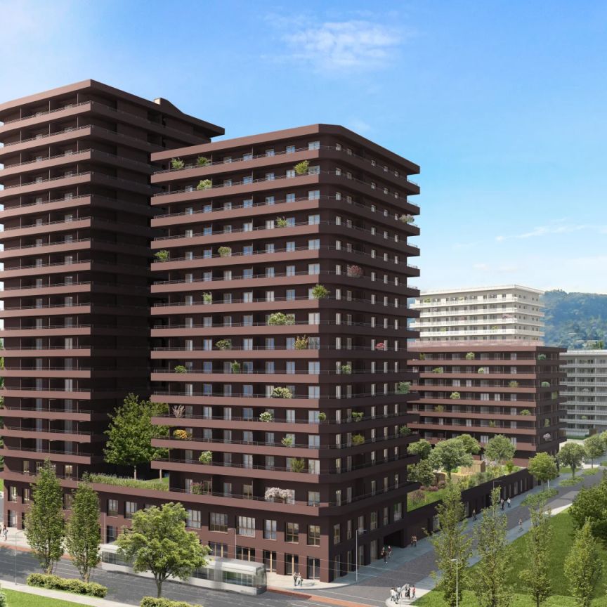 Q5 am PARK Traumblick 12.OG großartige, sonnige 3ZI mit 21m² Eck-Balkon - Foto 1