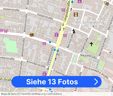 Exklusive Wohnung in Schwabing – 2 große Balkone mit Blick auf den ... - Foto 1